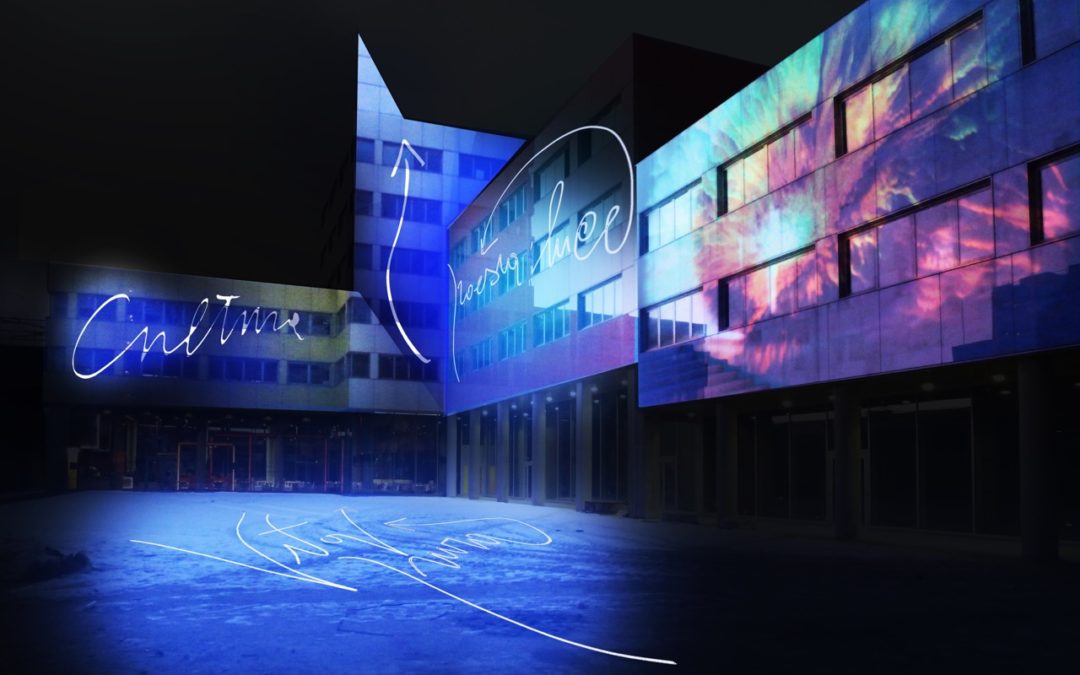 “City Color”, the spectacular light  performance by Marco Nereo Rotelli